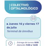 El colectivo oftalmológico llega jueves y viernes a #LaTomaCiudad